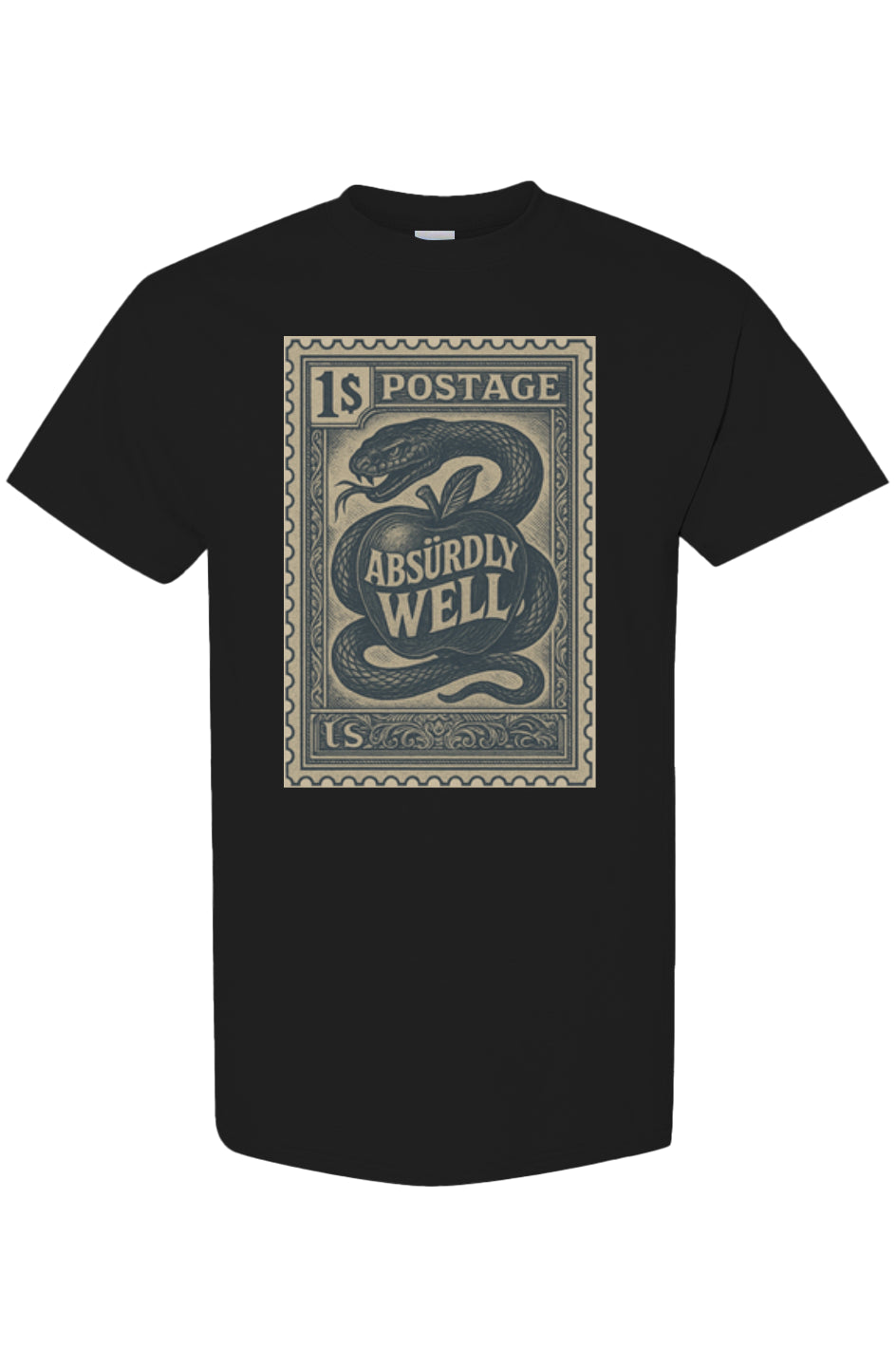 Absurdly Well $1 Heritage Stamp Tee
