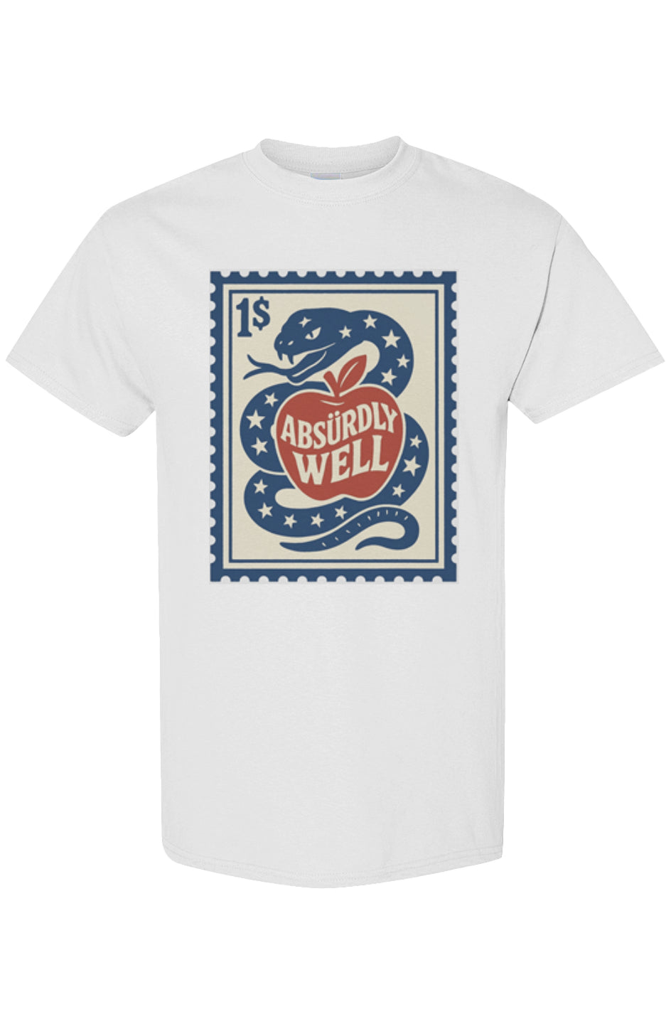 Absurdly Well $1 Stamp Tee