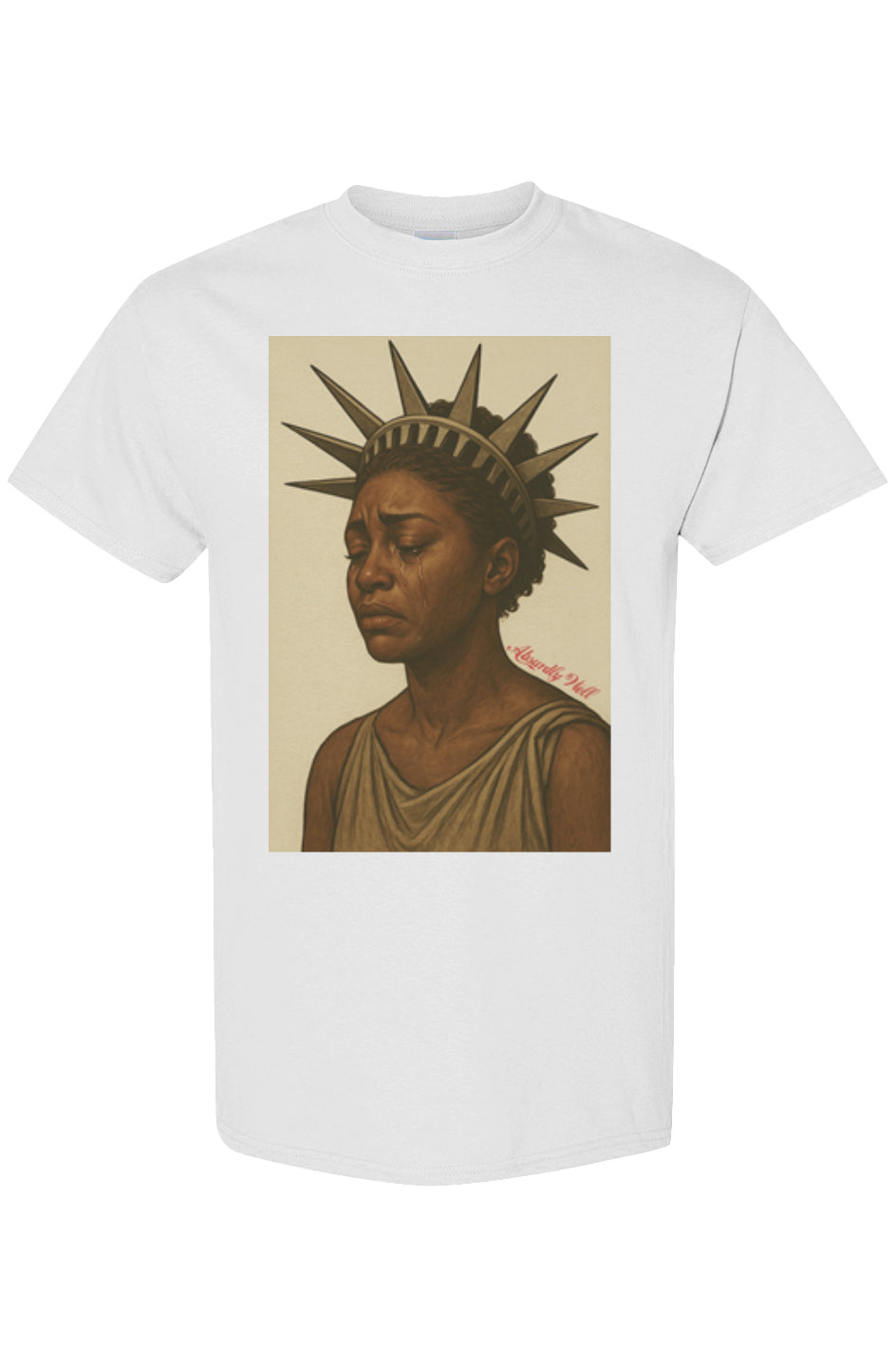 Black Lady Liberty Tee