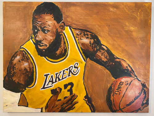 "King James - Drive"  - Original 36" x 48" (2021)